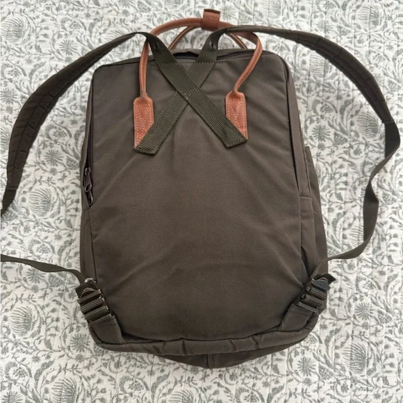 Fjallraven kanken no. 2 laptop 15” backpack dark olive - Picture 4 of 6